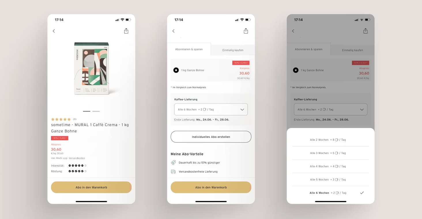 Tchibo – Einblick ins Projekt