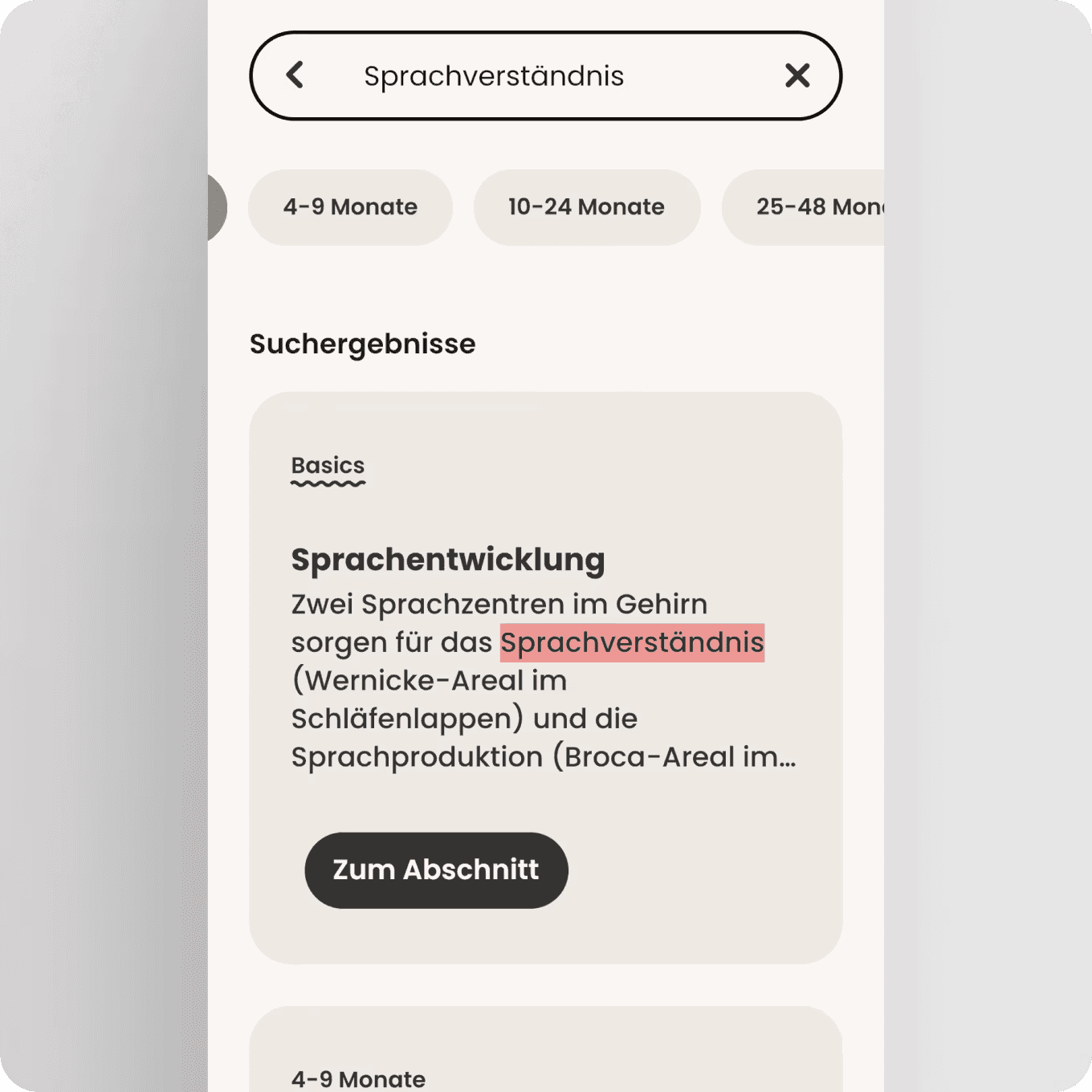 Babyjahre-App – Einblick ins Projekt