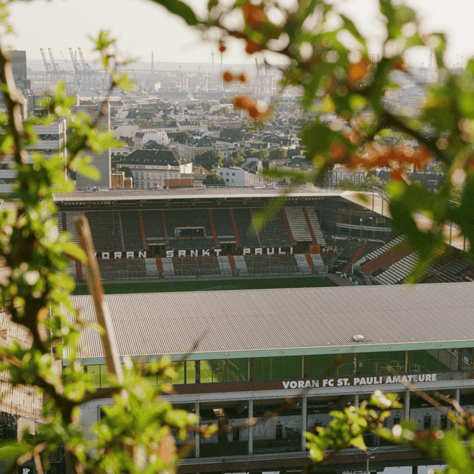 Fußballstadion – Illustration